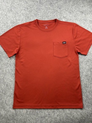 Dickies men's medium burgundy red T-shirt with pocket