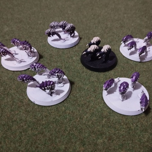 Tyranids ready army, 75 models in total
