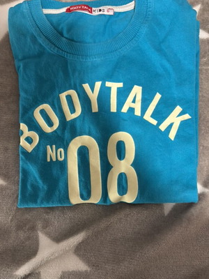 BodyTalk t-shirt for boy 6 years used, blue, size 116 cm