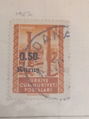 Γραμματόσημο Τουρκίας 1952 σαν καινούργιο, επιβάρυνση 0,50 Kurus