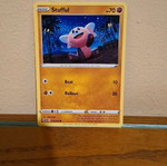 Pokemon Card Stufful like new