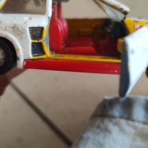 Vintage toy car from the seventies