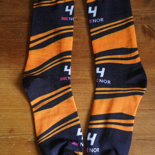 Lando Norris #4 Socks new, one size