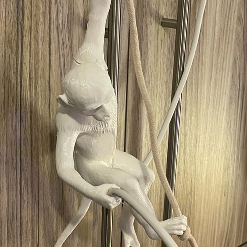 Ceiling light Monkey with LED bulb new 3D printed design