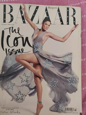 Harper's Bazaar magazine used, English edition November 2008