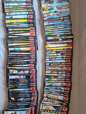 Komix comic collection 122 issues like new, Greek