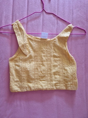 Zara yellow kids top like new, size 152 cm