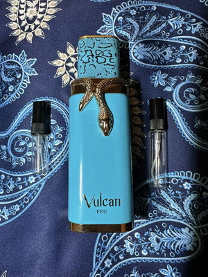 Vulcan Feu Eau de Parfum authentic decants by French Avenue, 3 ml