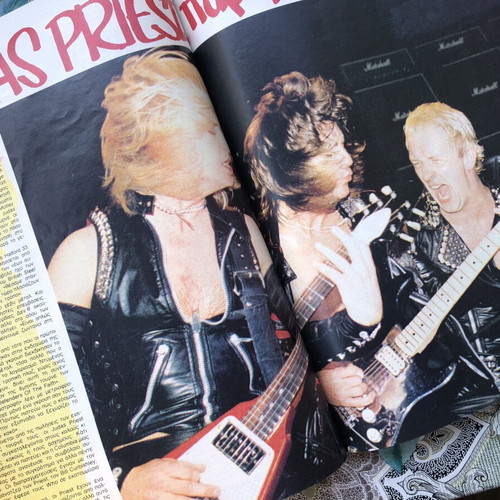 Pop & Rock Heavy Metal No.2 Magazine 1984 used, rare issue