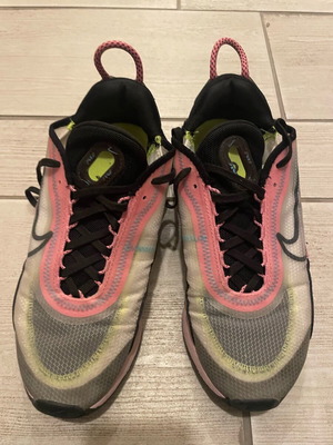 Nike Air Max 2090 CW4286-100 used multicolor athletic shoes