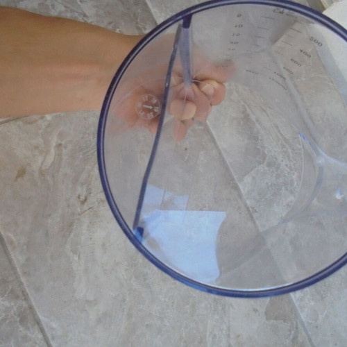 Measuring jug 1200ml like new, plastic liquid container