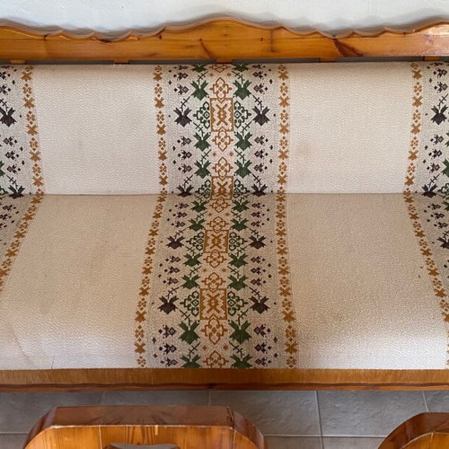 Wooden sofa beds like new