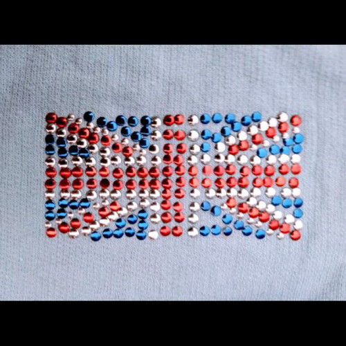 Children's Cotton Jacket Turquoise Like New Size 146-152 with England Flag