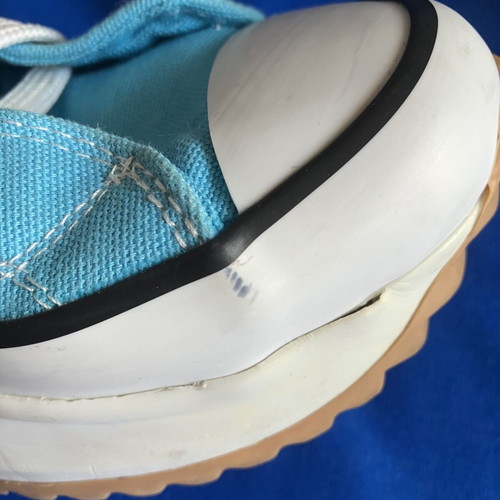 All Star Converse platform sole shoes JW Anderson, turquoise, size 39