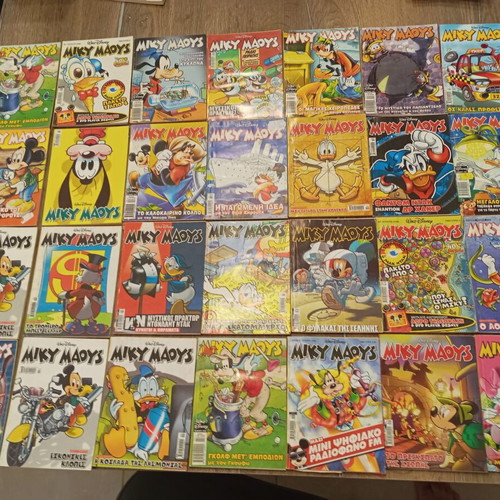 Disney comic magazine collection, 153 issues
