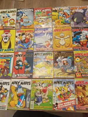 Disney comic magazine collection, 153 issues