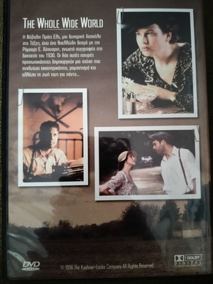 The Whole Wide World DVD, romantic social film with subtitles