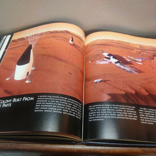 Spacefarers book like new, Time Life 1990