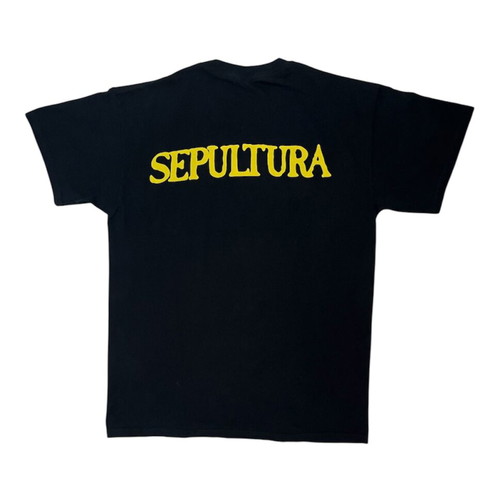 Sepultura metal men's t-shirt like new, size M, black