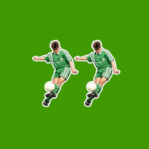 Christoph Vazeha PAO stickers made to order, set of 2