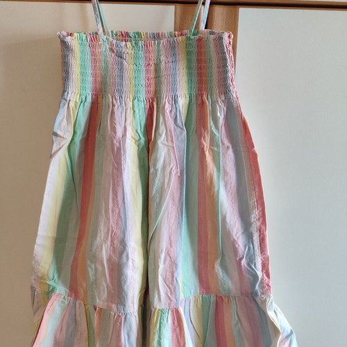 Girls' dress H&M colorful used, size 98-104 cm, 3-4 years
