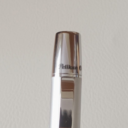 Pelikan metal ballpoint pen, silver color
