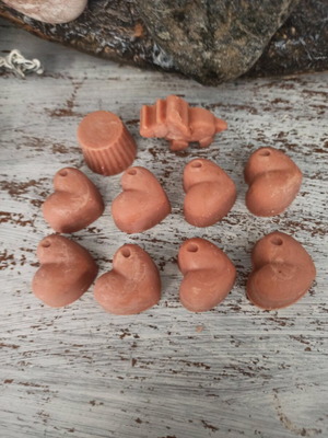 Ръчно изработени wax melts с аромат на горещ шоколад, комплект от 10