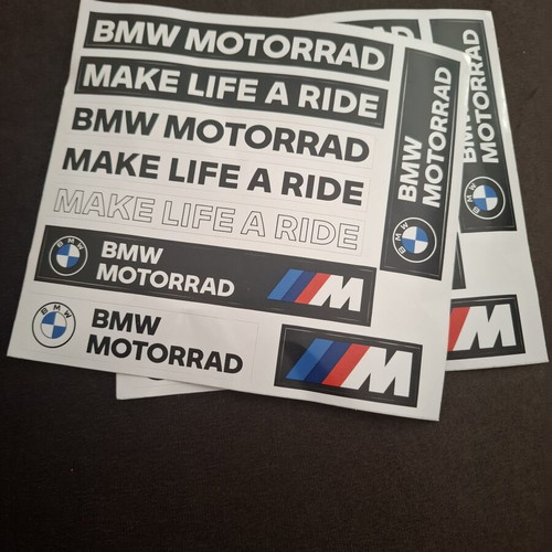 BMW stickers new, set of 2 sheets