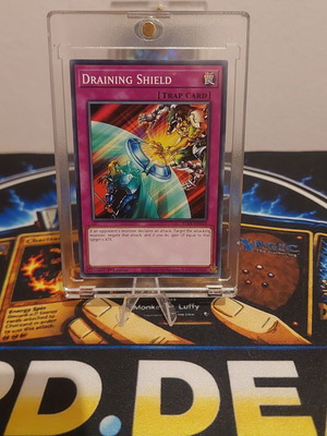 Draining Shield Yu-Gi-Oh! Trap Card