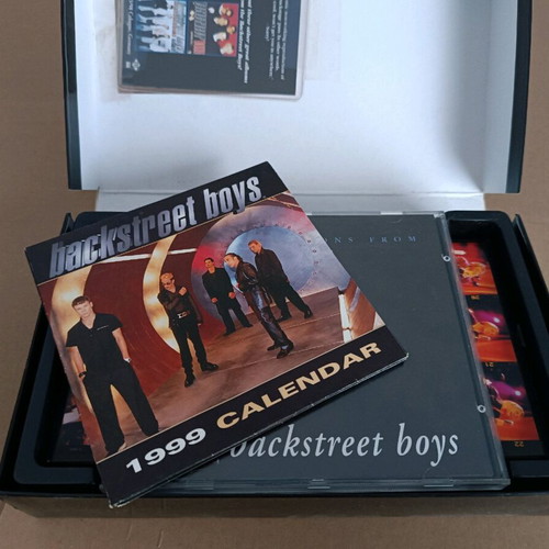 A Night Out with the Backstreet Boys VHS and CD like new