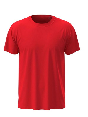 Stedman Classic T-shirt red, new, sizes L and Junior M