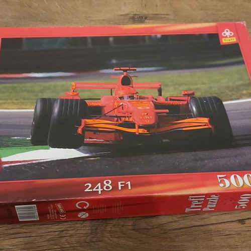 Formula1 Puzzle 500 pieces used