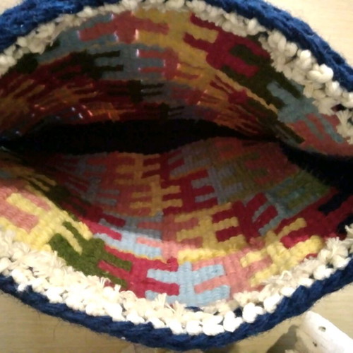 Handmade betel bag new with Tsakonian comb pattern