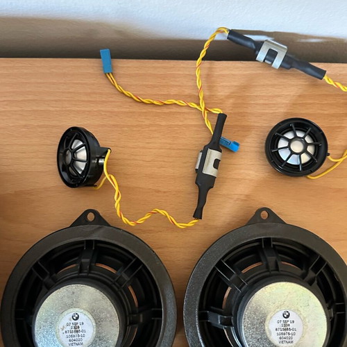 Mini Cooper 2015 speakers used, full set