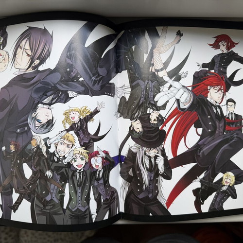 Black Butler Artworks 1 manga like new, German edition by Yana Toboso