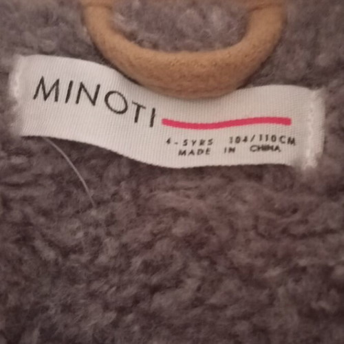 Minoti kids montgomery beige like new, size 104 cm