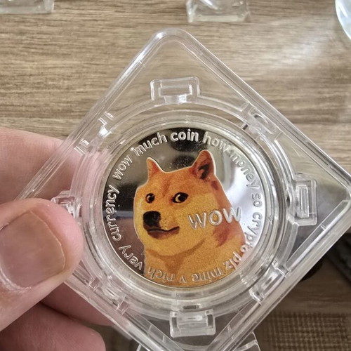 Collectible Crypto Coins Ethereum, Dogecoin & XRP, like new, set of 3
