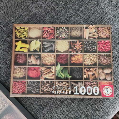 Educa puzzle 1000 pieces used - Spices