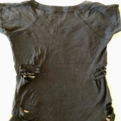 Gothic Spiral Direct black blouse like new with tears