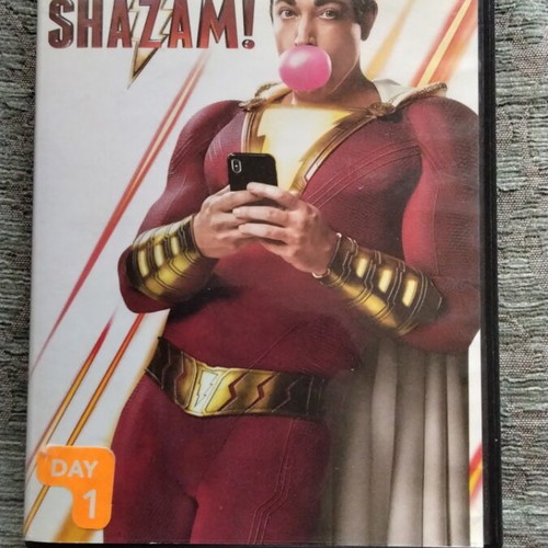 Shazam! DVD used with Greek subtitles