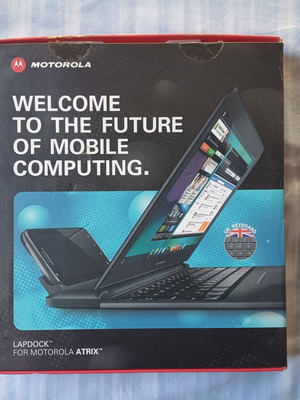 Motorola Atrix Lapdock used, docking station for smartphone