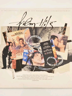 Film Hits double vinyl LP used, Greek 1994 compilation