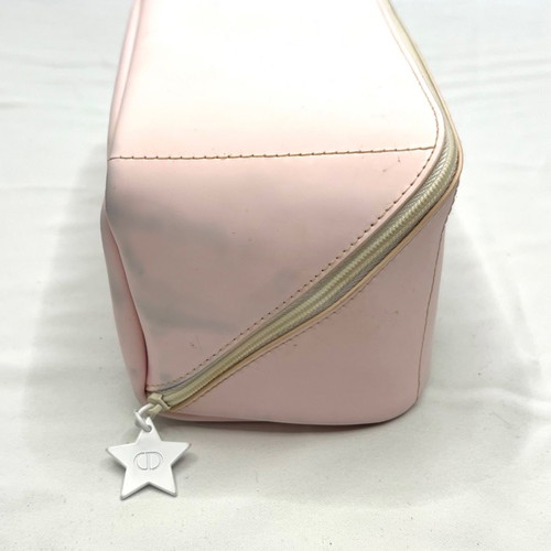 Dior pink vanity case used