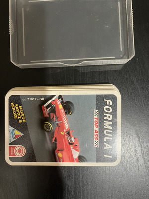 Formula 1 trump cards used, classic single-seaters, Desyllas editions
