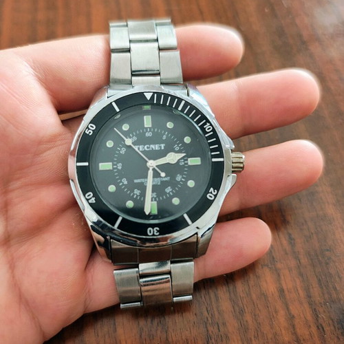 Tecnet watch like new, working, men's