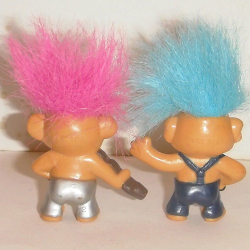 Pack of 2 old rare Wishful figures