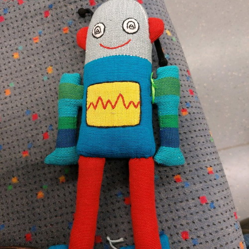 Fabric robot Barefoot in excellent condition