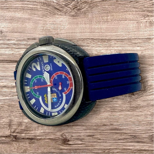 Locman Chronograph Marina Military Titanium watch used