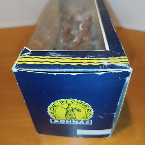Athina Evzones Band Figures used, vintage box 1980s