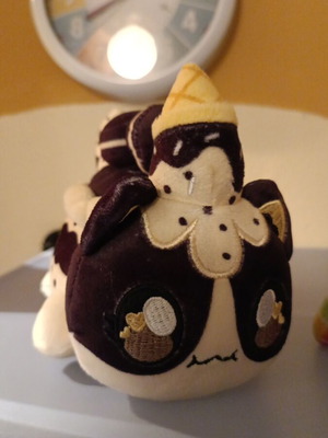 Aphmau 2 cats plush toys like new, both together